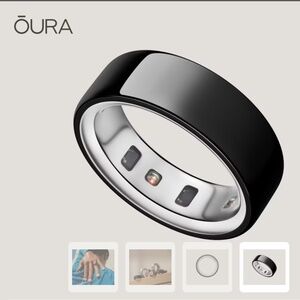 Oura Ring -Black Size 9